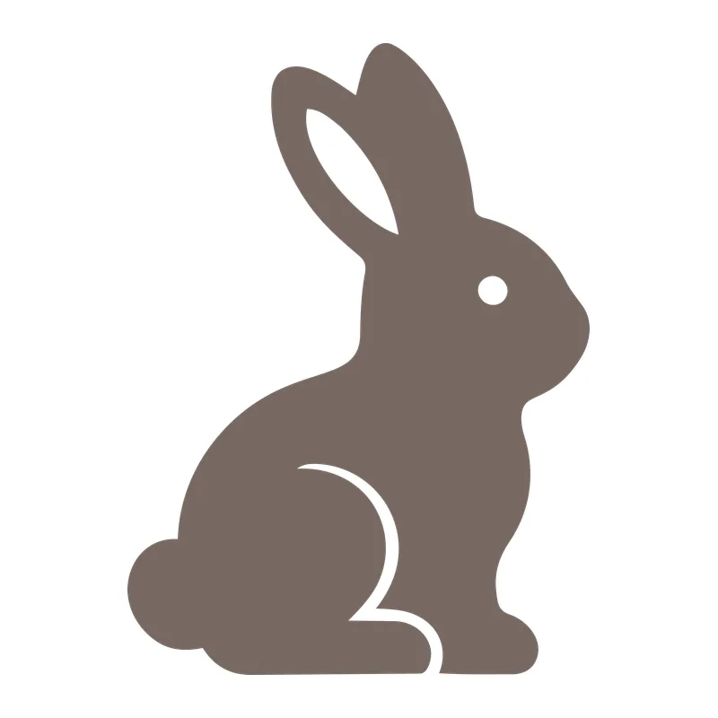 Easter Bunny Silhouette
