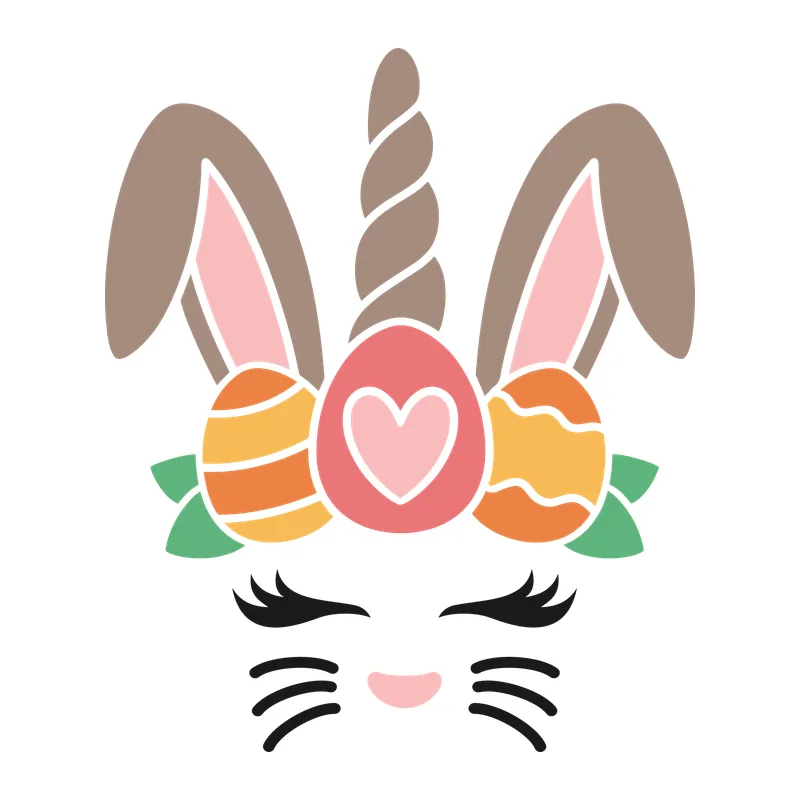 Easter Bunnycorn Face