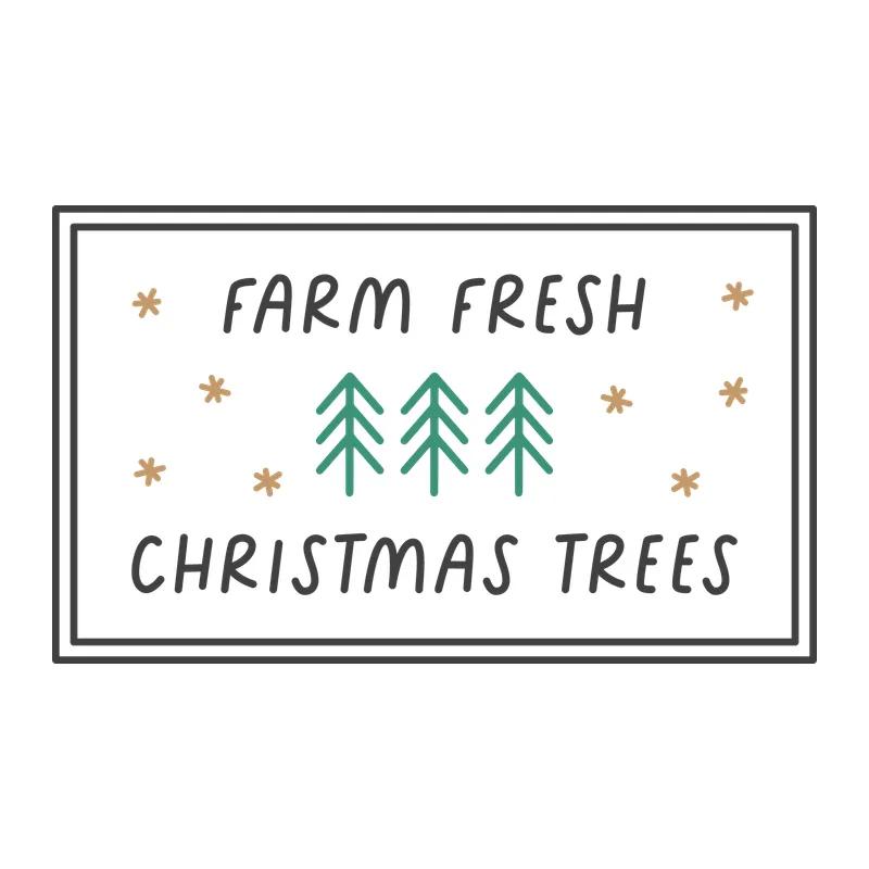 Farm Fresh Christmas Trees