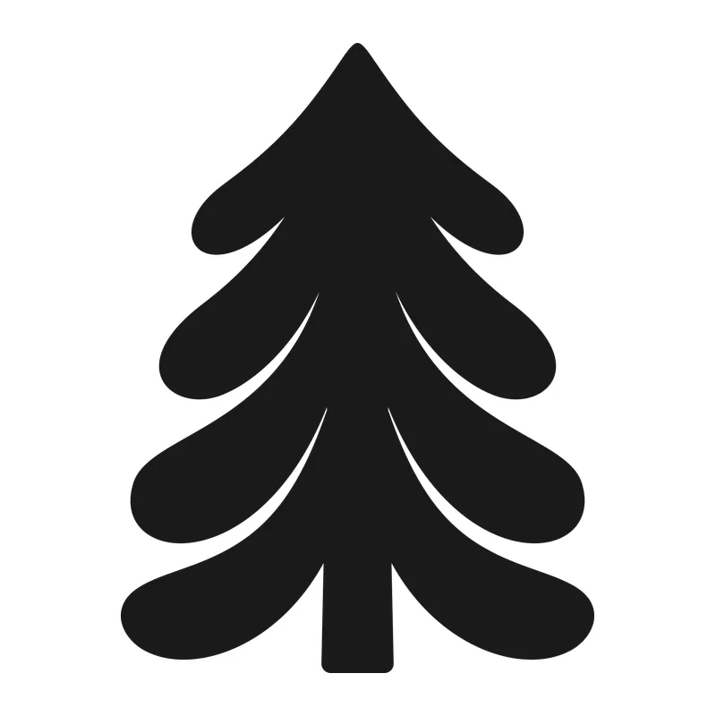 Fir Tree Silhouette