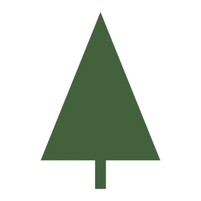 Minimalist Fir Tree