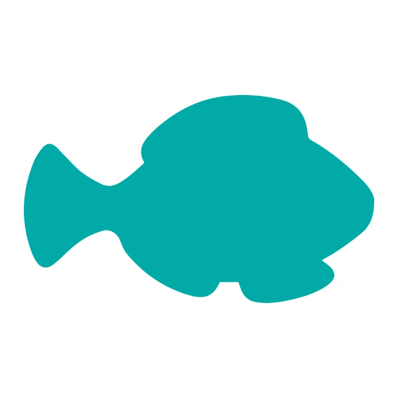 Simple Fish Silhouette