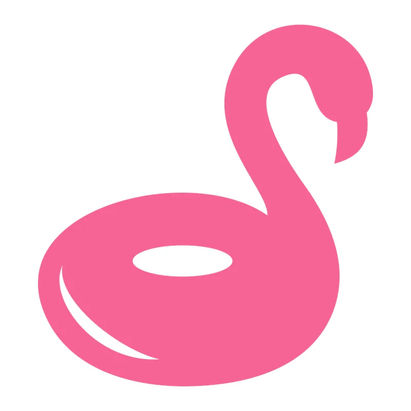 Flamingo Inflatable Ring