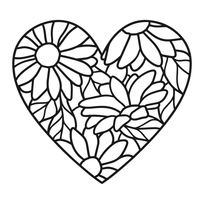 Floral Heart