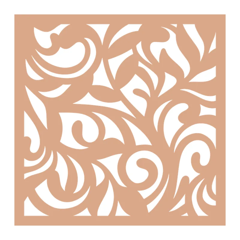 Square Flourish Panel