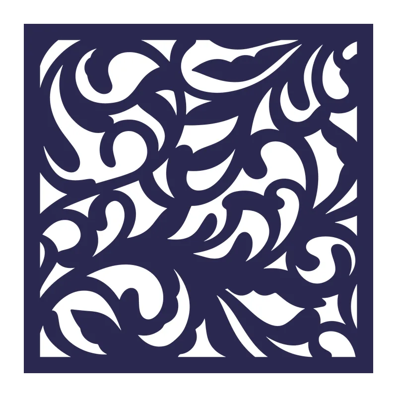 Square Flourish Background