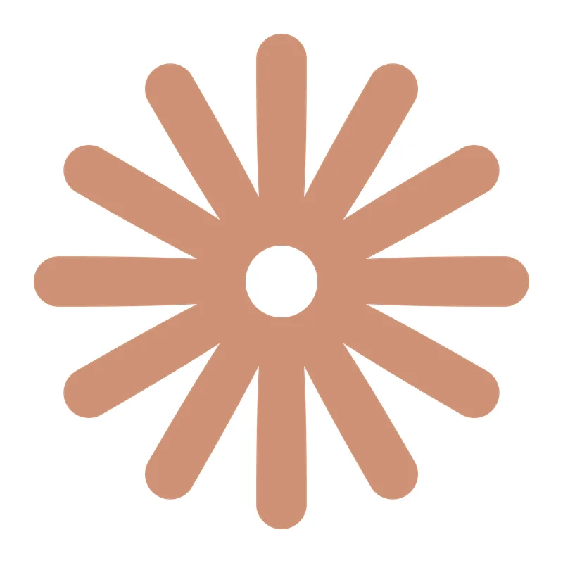 Minimalist Boho Flower
