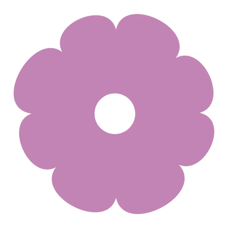Simple Six Petal Flower