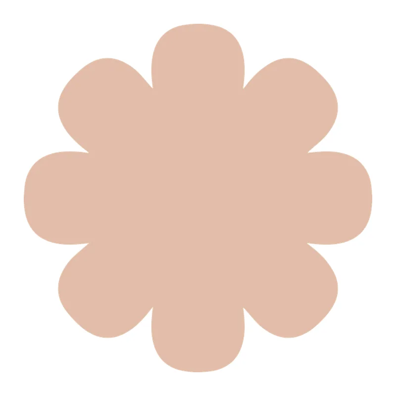 Eight Petal Flower Shape