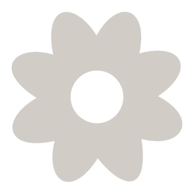 Simple Daisy Flower Silhouette