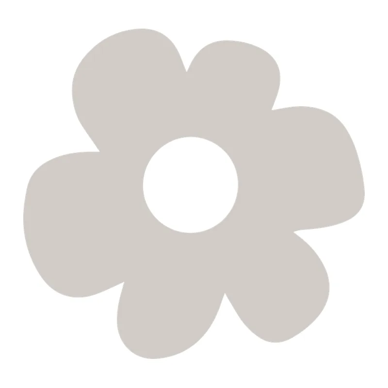 Simple Retro Daisy Flower