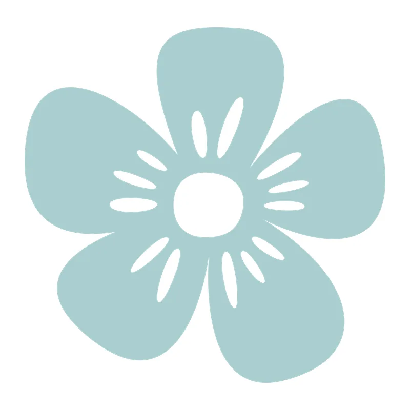 Simple Five Petal Flower