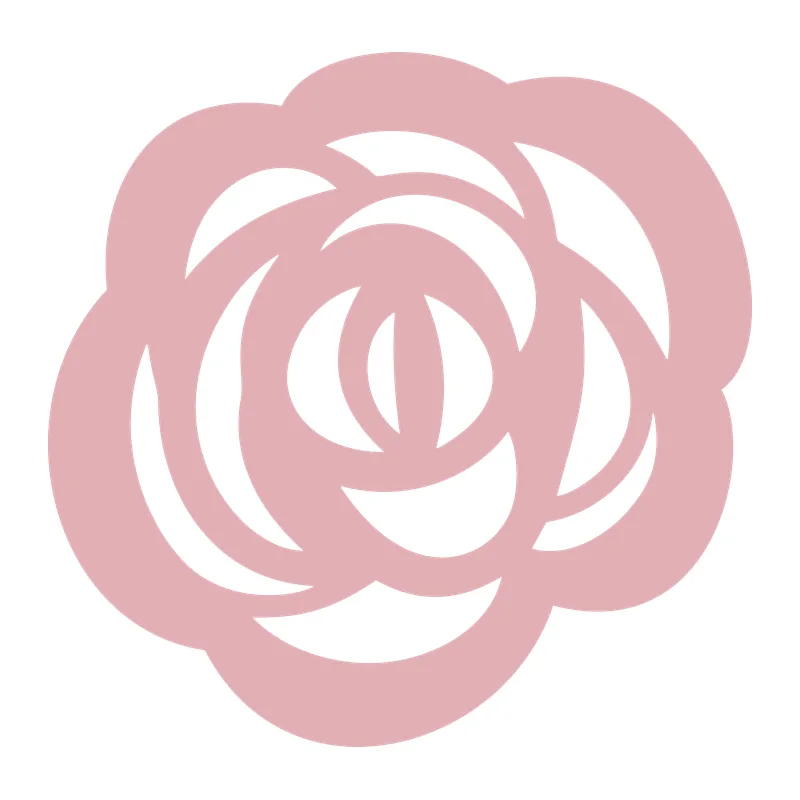 Swirling Rose Bloom