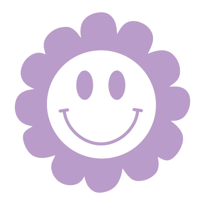 Flower Happy Face