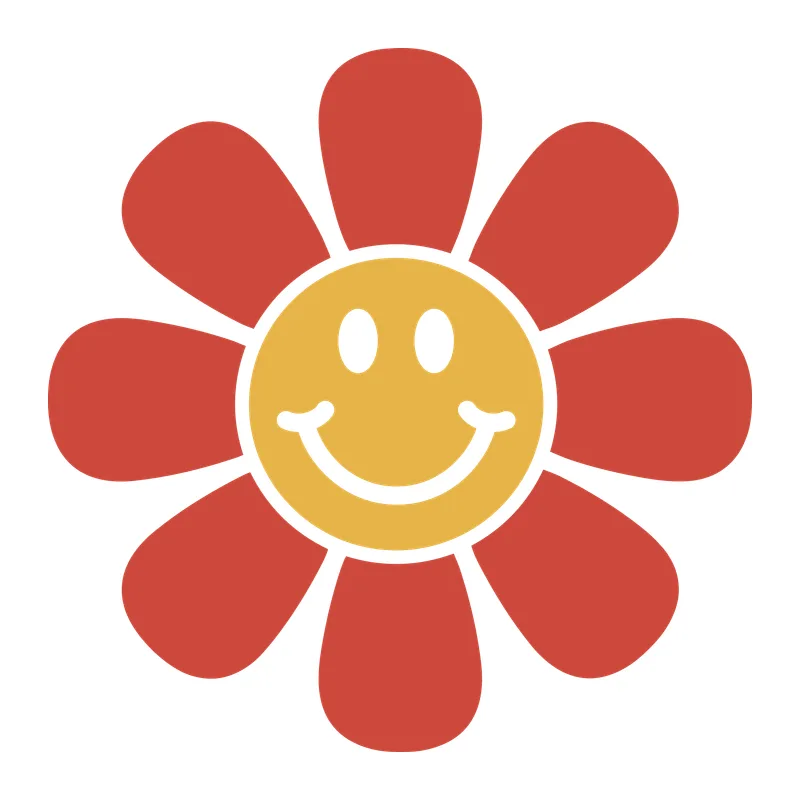 Smiley Face Flower