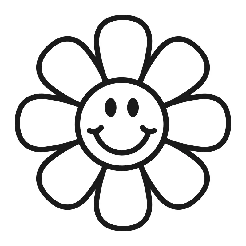 Smiley Face Flower