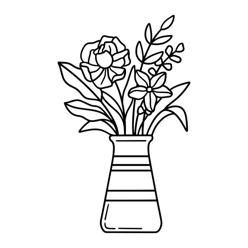 Flowers in a Vase