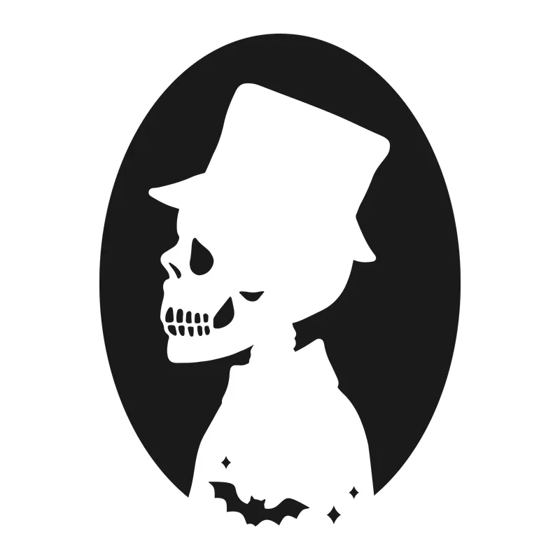 Gentleman Skeleton Cameo