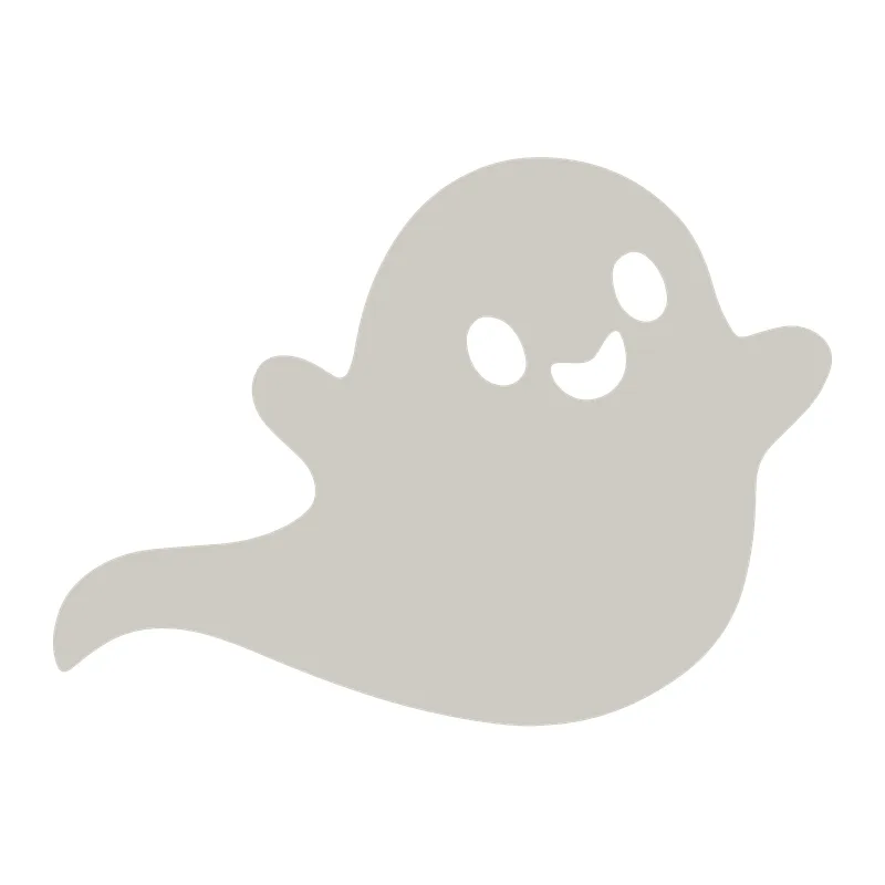 Cute Smiling Ghost