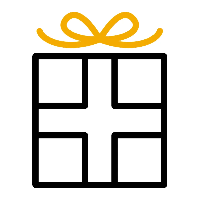 Gift Box With Bow