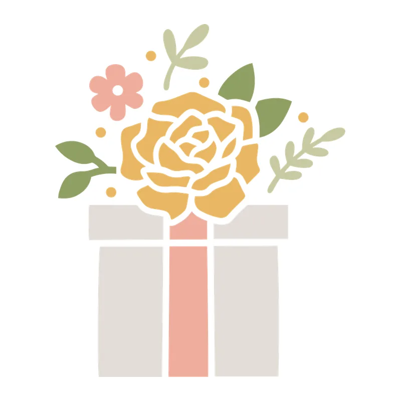 Floral Gift Box