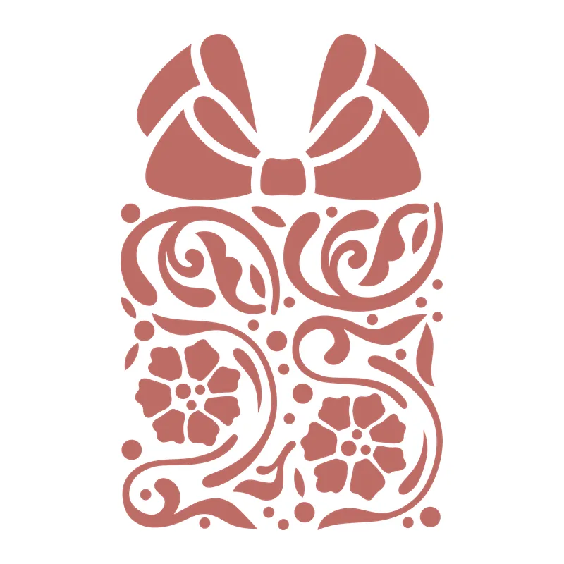 Floral Filigree Gift Box