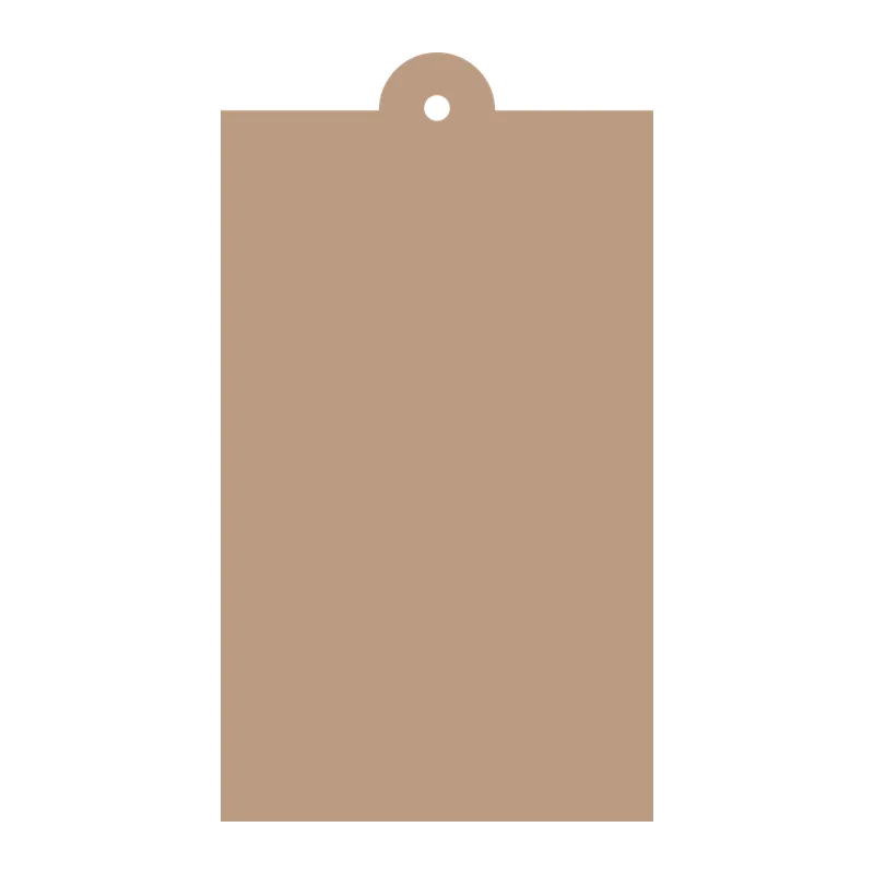 Rectangle Gift Tag
