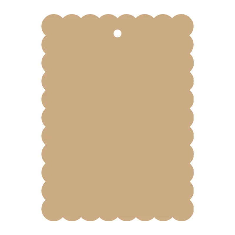Scalloped Gift Tag