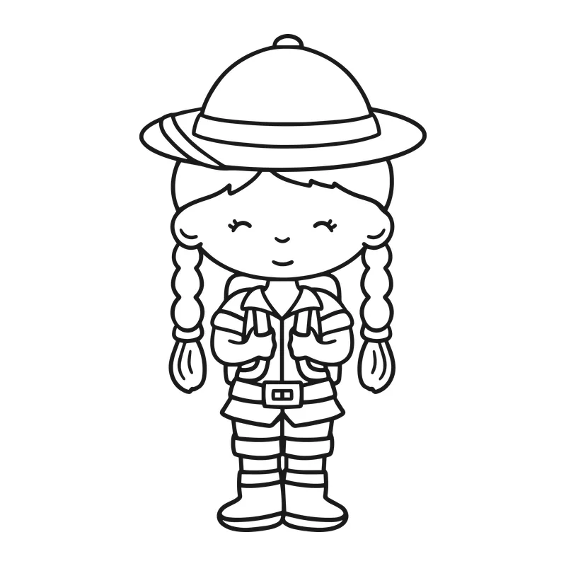 Little Scout Girl