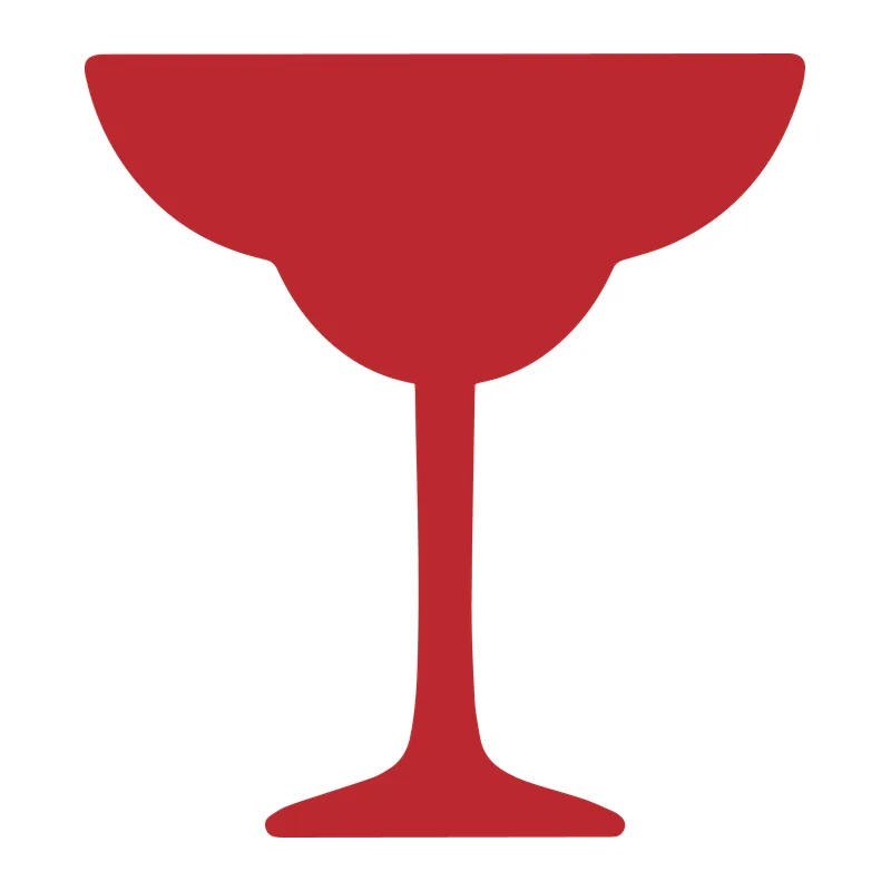 Margarita Glass Silhouette