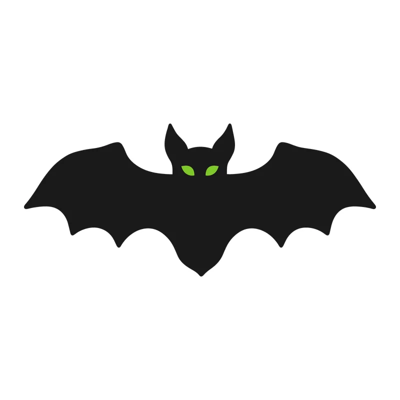 Glowing Eyes Bat