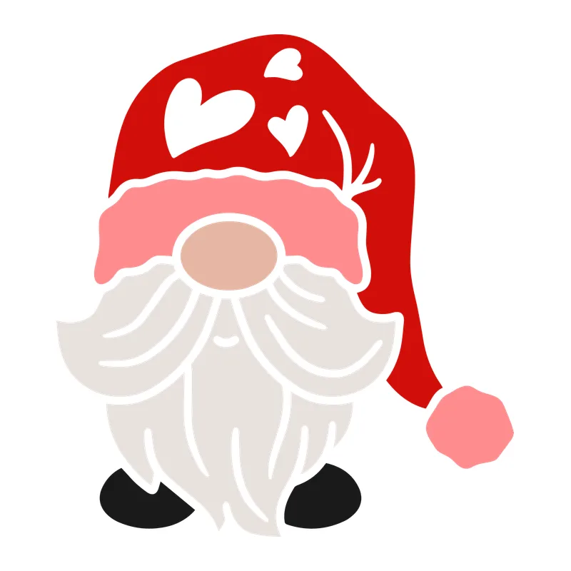 Valentine Heart Gnome