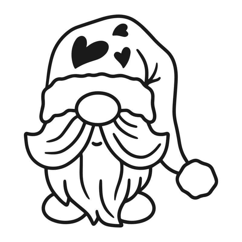 Valentine Heart Gnome
