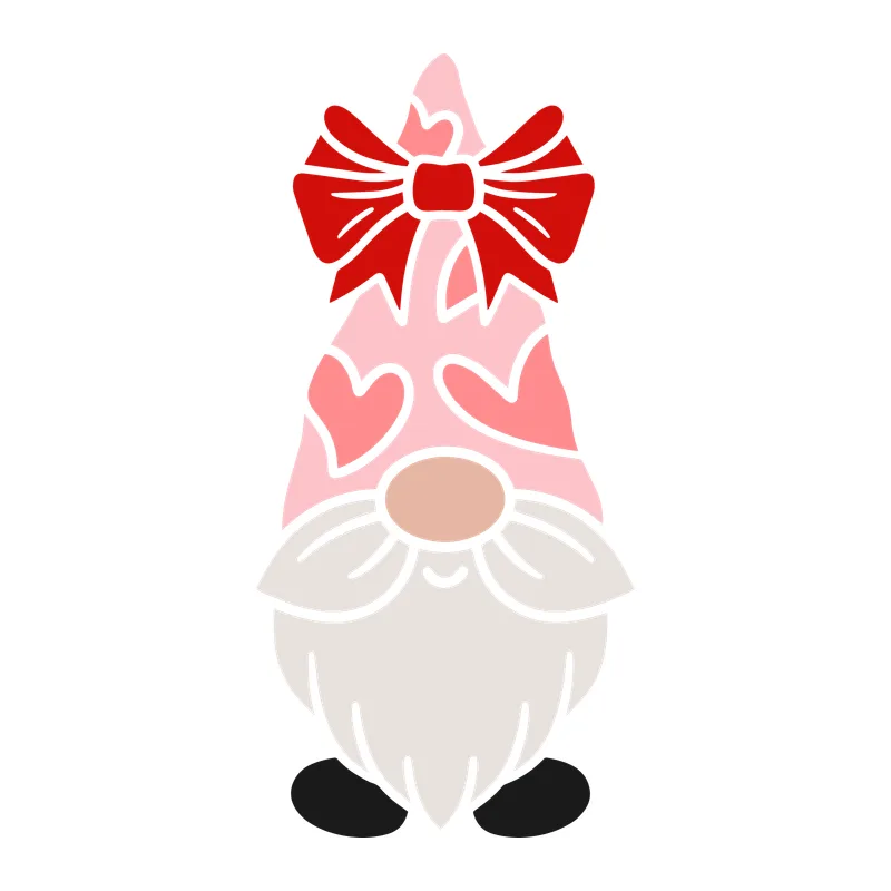 Valentine Heart Gnome