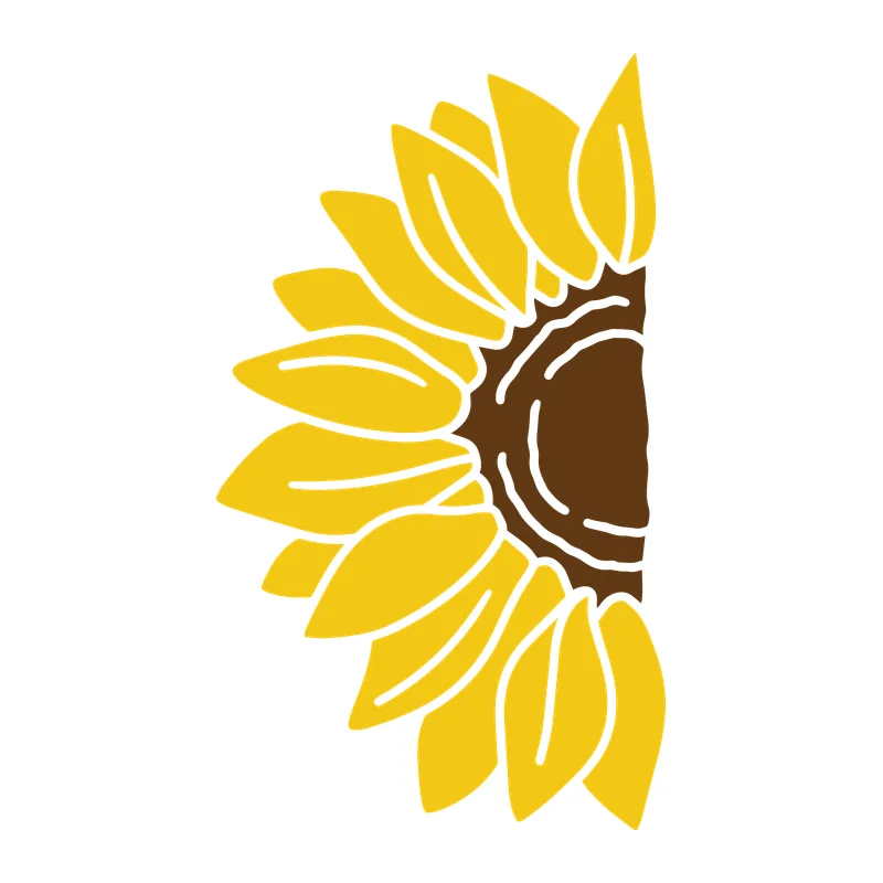 Half Sunflower