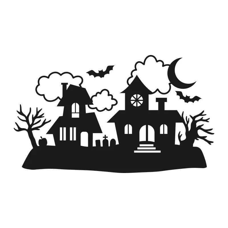 Halloween Haunted Houses