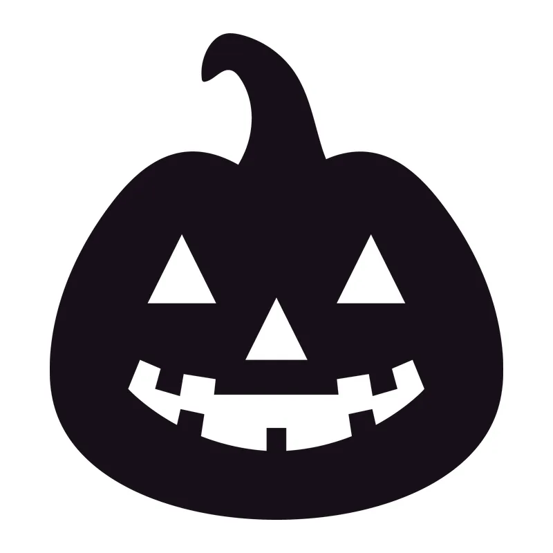 Jack-O-Lantern Pumpkin Silhouette