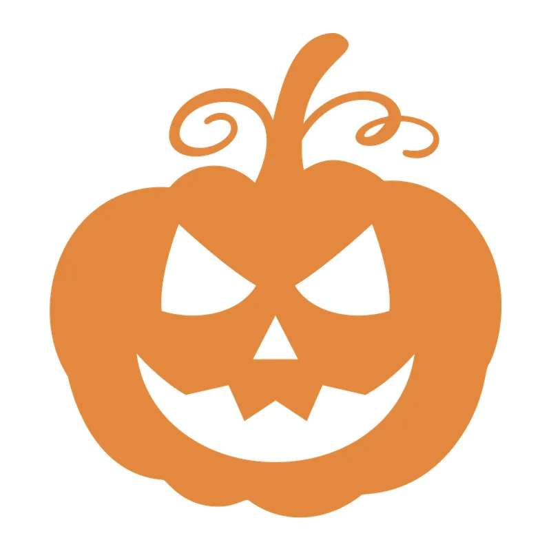 Grinning Jack-O'-Lantern
