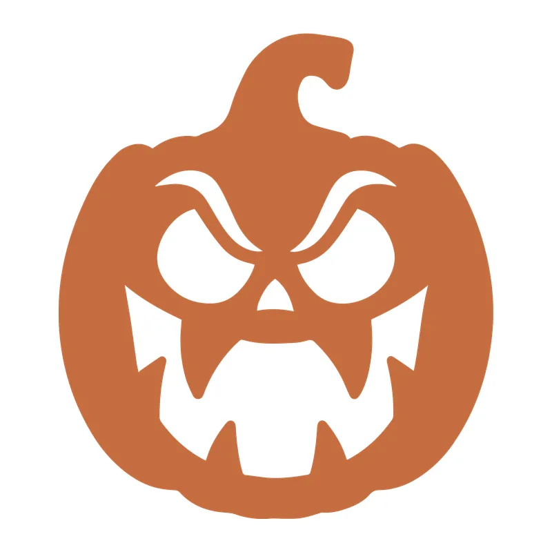 Angry Jack-O'-Lantern