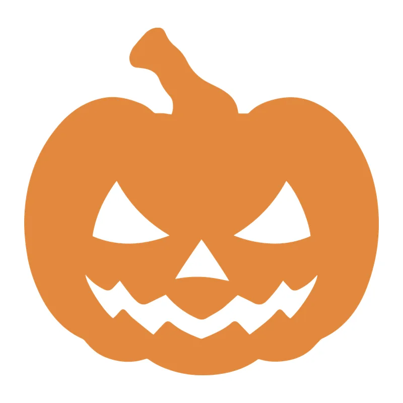 Grinning Jack-O'-Lantern