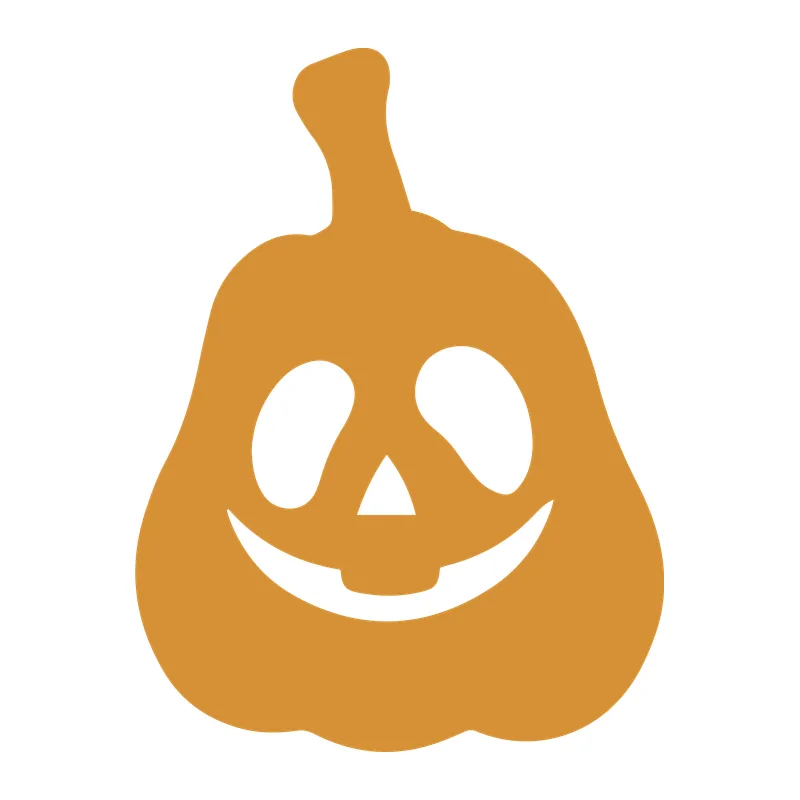Smiling Jack-O'-Lantern