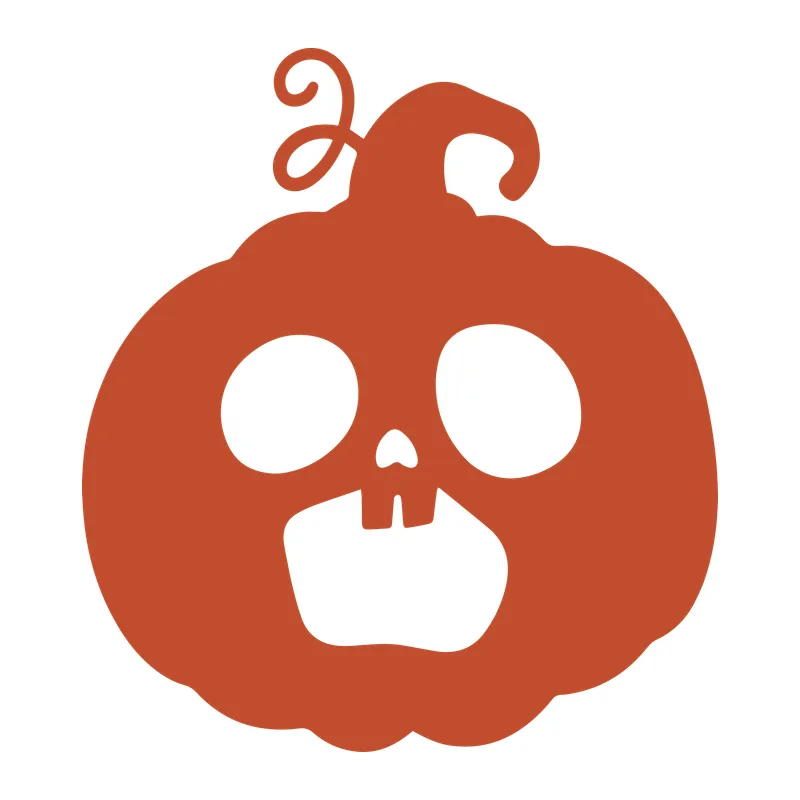 Surprised Jack-O'-Lantern