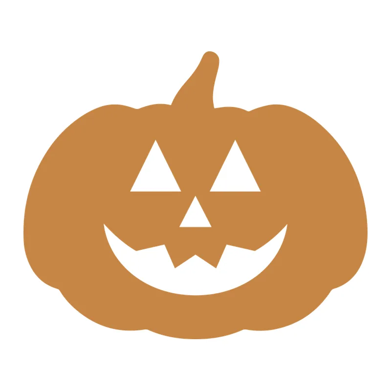 Grinning Jack-O-Lantern
