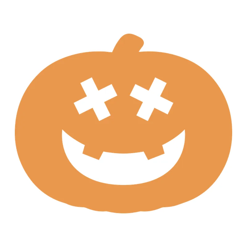 X-Eyed Jack-O'-Lantern