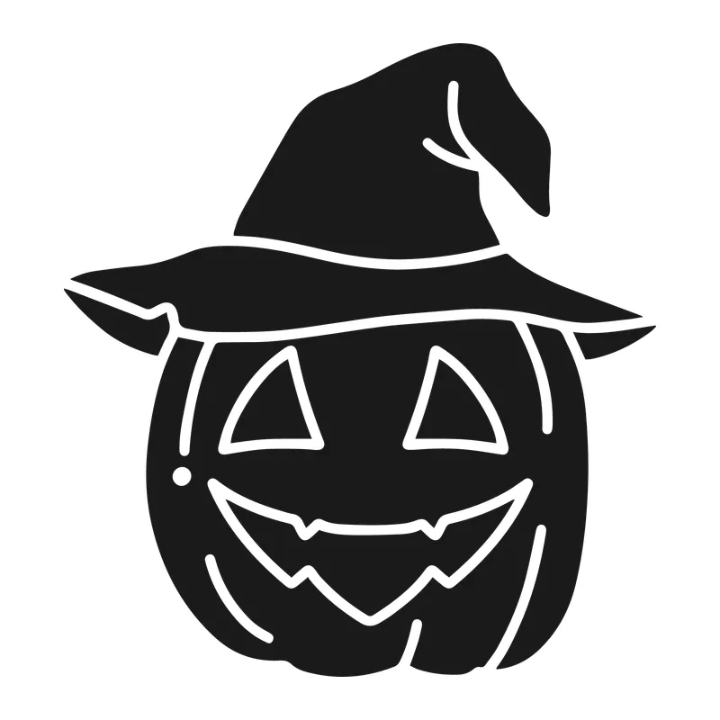 Witch Hat Jack-O-Lantern