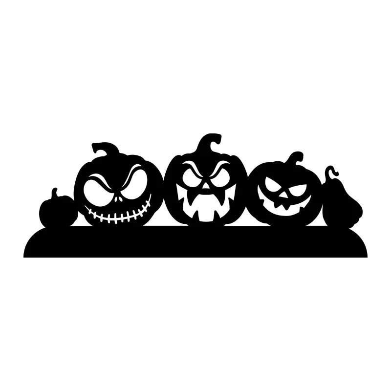 Jack-O'-Lantern Halloween Scene