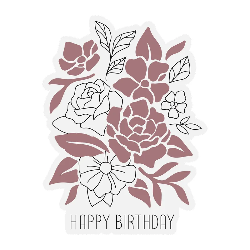 Happy Birthday Floral Bouquet