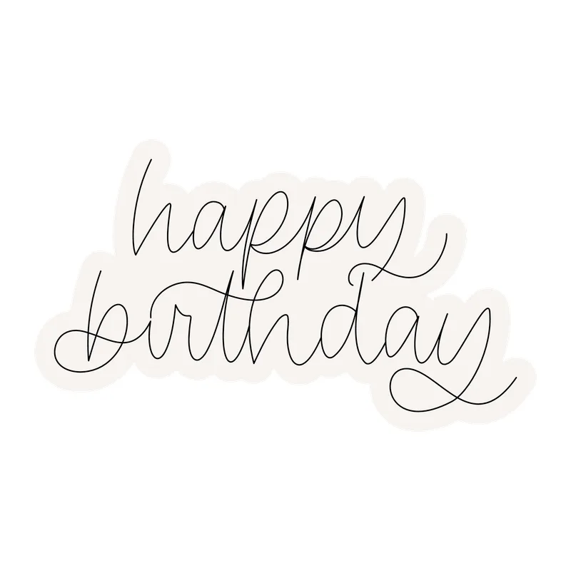 Happy Birthday Script