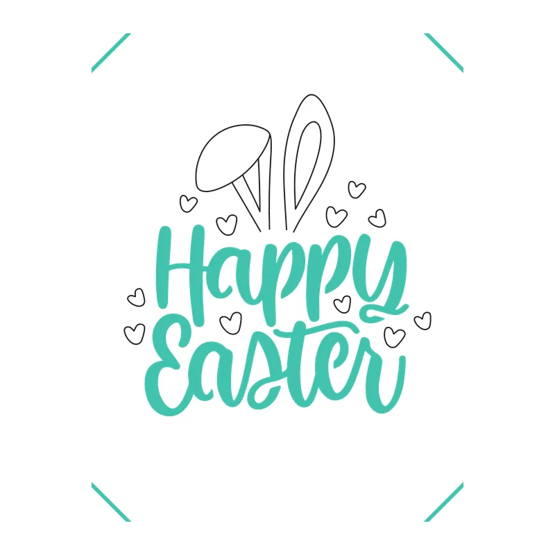 Happy Easter 2023 Bunny Ears