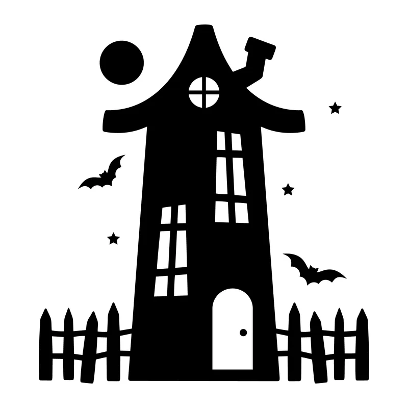 Whimsical Haunted House